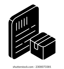Un icono de diseño único de la factura