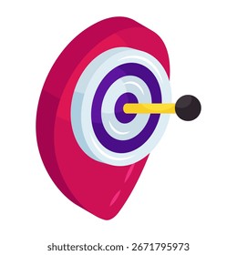 Icono de diseño único de destino de ubicación