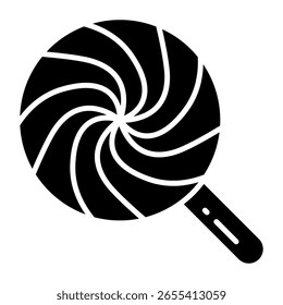 Un icono de diseño único de piruleta