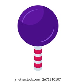 Um ícone de design exclusivo do pirulito