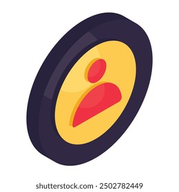 A unique design icon of minus sign