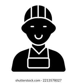 Unique design icon of prisoner 