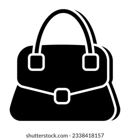 A unique design icon of purse 