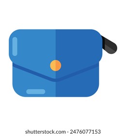 A unique design icon of purse