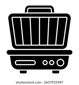 A unique design icon of sandwich maker