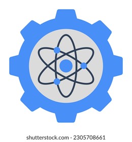 A unique design icon of science management 