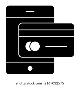 Un icono de diseño único para el pago con tarjeta segura