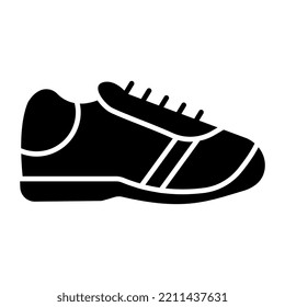 Icono de diseño único del zapato 