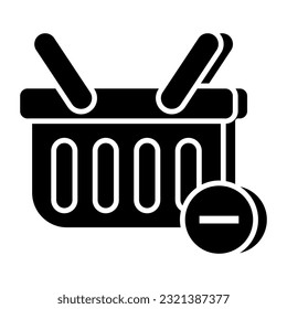 Unique design icon of shopping website