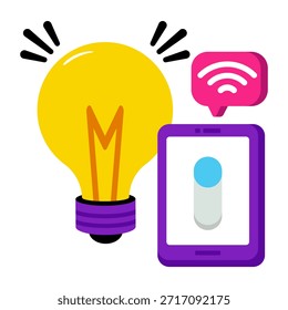 Un icono de diseño único de la idea inteligente 