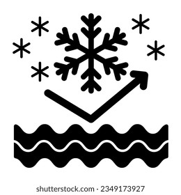 Un icono de diseño único resistente a la nieve 