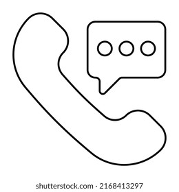 Un ícono de diseño único de telecomunicaciones