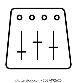Ein einzigartiges Design-Icon für den Volumenausgleich