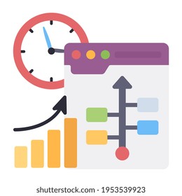 Ein einzigartiges Design-Symbol für Web-Richtungen