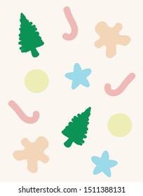 Unique design illustrations welcoming the new year 2020 can be used for gift cards, web, app, bacground, layout design, poster, background wall