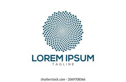 Unique design logo Modern and minimalist vector and abstract logo