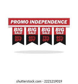 unique design promotional tag labels to promote your products with the theme of super sale up to 50%, 60%, 70%, 80%