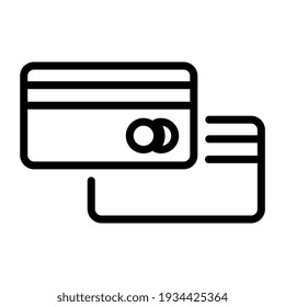 Un vector de diseño único de tarjetas bancarias