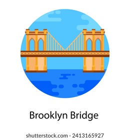 A unique design vector of bridge 