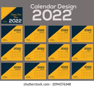 Unique Desk Calendae Design 2022