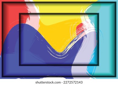 A unique digital abstract background design with a beautiful blend of colors suitable for print media, canvas painting, posters, wall hangings, textiles and digital product needs.