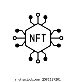 Unique digital asset stored on blockchain.