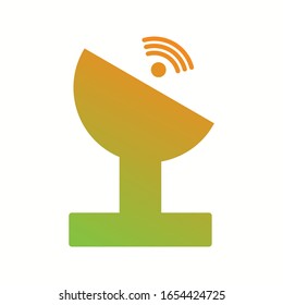 Einzigartiges Symbol für die Vektorillustration der Festplatte