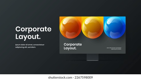Concepto único de pantalla de sitio de simulación de pantalla. Ilustración vectorial de diseño del sitio web original.