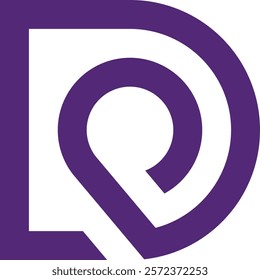 
Unique "DO" letters graphic design, editable template.