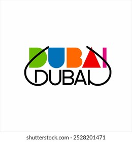 Design exclusivo de logotipo de texto em Dubai.