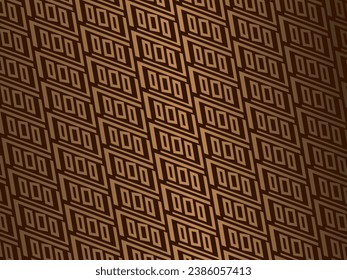 Unique dynamic brown textured abstract background design with dark colors. EPS10 vector.