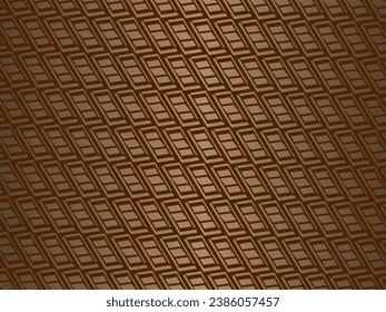 Unique dynamic brown textured abstract background design with dark colors. EPS10 vector.