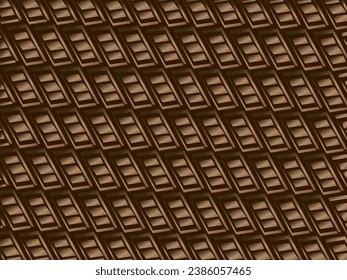 Diseño único de fondo abstracto de textura marrón dinámico con colores oscuros. Vector EPS10.