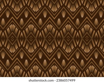 Unique dynamic brown textured abstract background design with dark colors. EPS10 vector.
