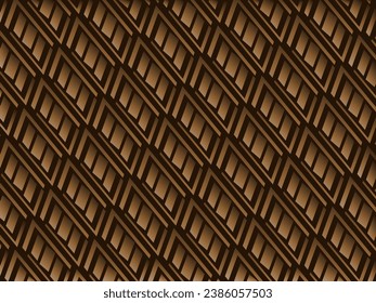 Diseño único de fondo abstracto de textura marrón dinámico con colores oscuros. Vector EPS10.