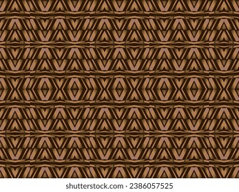 Unique dynamic brown textured abstract background design with dark colors. EPS10 vector.