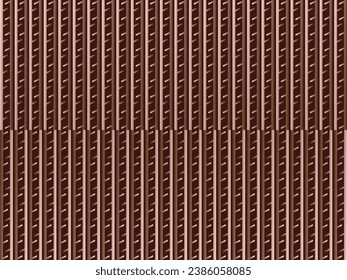 Unique dynamic brown textured abstract background design with dark colors. EPS10 vector.