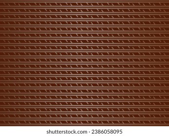 Unique dynamic brown textured abstract background design with dark colors. EPS10 vector.