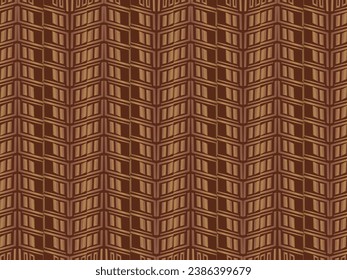 Unique dynamic brown textured abstract background design with dark colors. EPS10 vector.