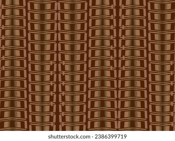 Diseño único de fondo abstracto de textura marrón dinámico con colores oscuros. Vector EPS10.