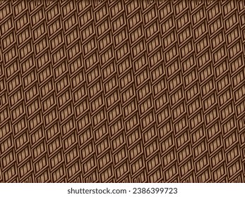 Unique dynamic brown textured abstract background design with dark colors. EPS10 vector.