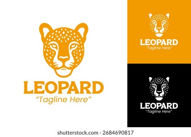 Unique and Dynamic Leopard Logo for Your Brand