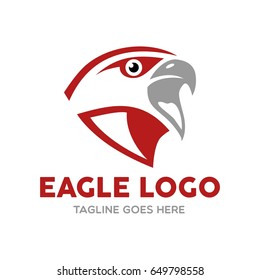 Unique Eagle Logo Template