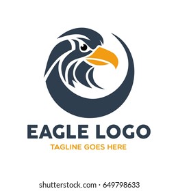 Unique Eagle Logo Template