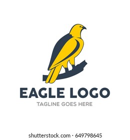 Unique Eagle Logo Template