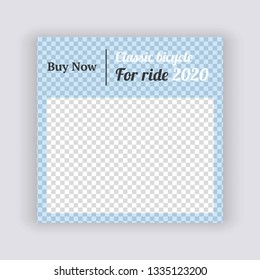 Unique Editable modern Social Media banner Template. Anyone can use This Design Easily. Promotional web banner for social media. Elegant sale and discount promo - Vector.