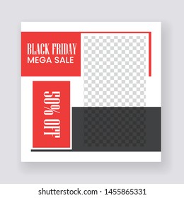 Unique Editable modern Social Media banner Template. Anyone can use This Design Easily. Promotion web banner for social media. Elegant sale and discount promo - Vector.