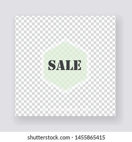 Unique Editable modern Social Media banner Template. Anyone can use This Design Easily. Promotion web banner for social media. Elegant sale and discount promo - Vector.