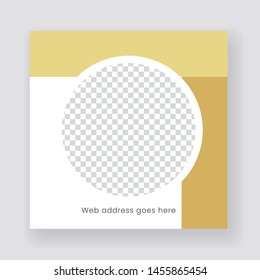 Unique Editable modern Social Media banner Template. Anyone can use This Design Easily. Promotion web banner for social media. Elegant sale and discount promo - Vector.