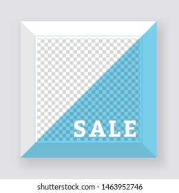 Unique Editable modern Social Media banner Template. Anyone can use This Design Easily. Promotion web banner for social media. Elegant sale and discount promo - Vector.